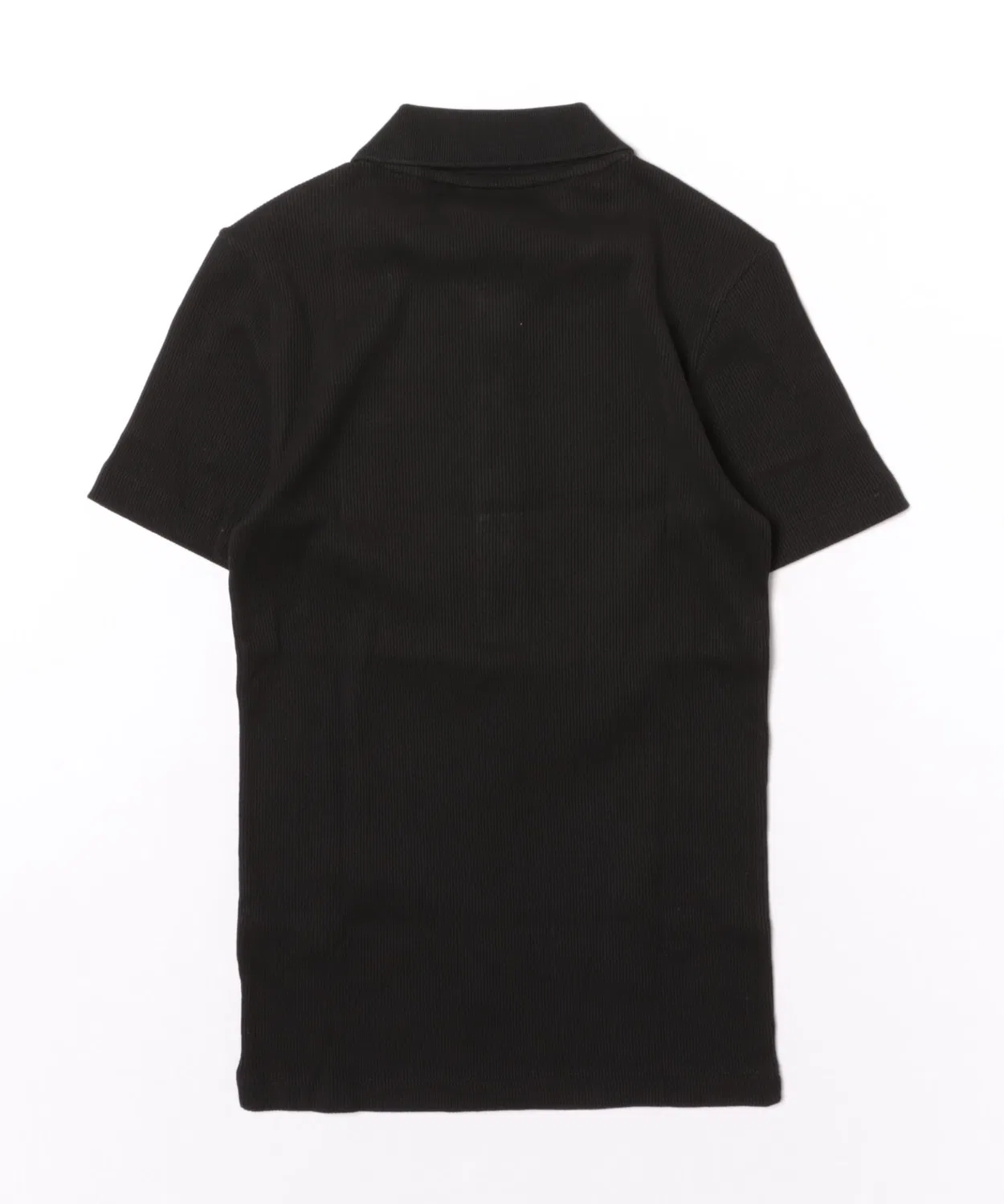 Женское поло из органического хлопка с коротким рукавом LACOSTE, Black — фото 2