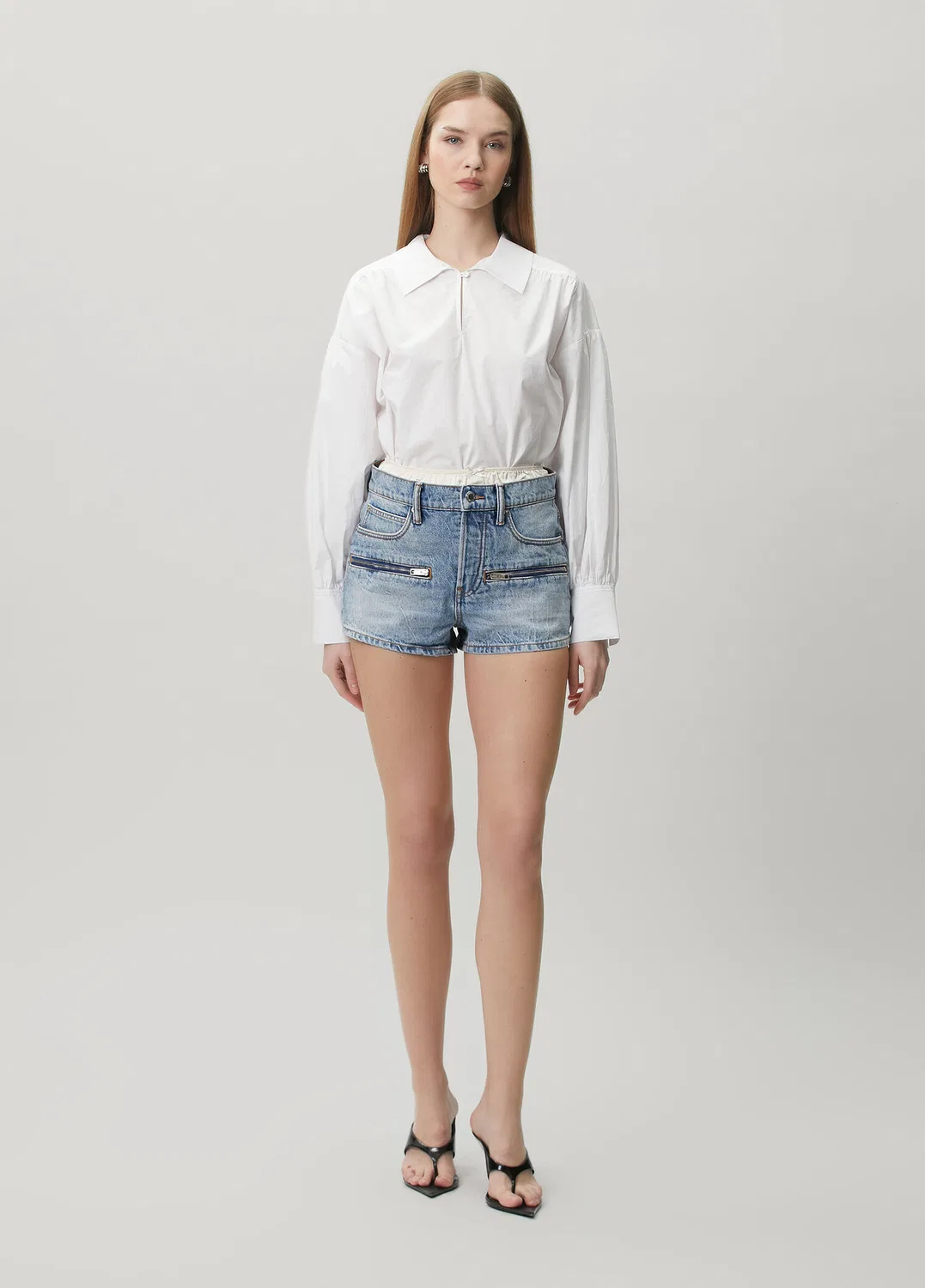 Шорты Alexander Wang, light blue