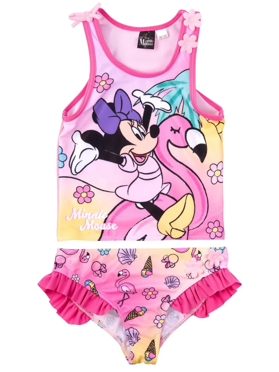 Бикини-топ «Такини» с изображением Минни Маус, розовый MINNIE MOUSE — фото 4