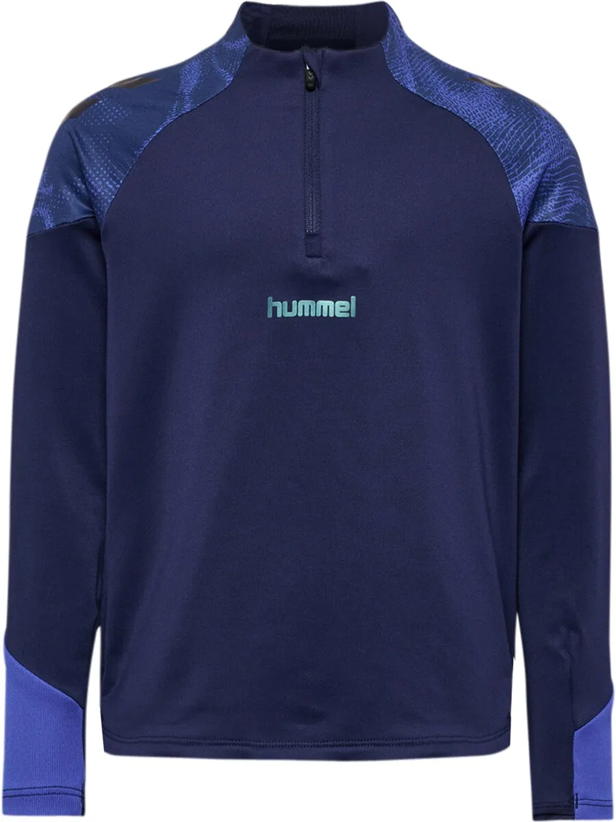 Спортивная толстовка Hummel темно-синего цвета