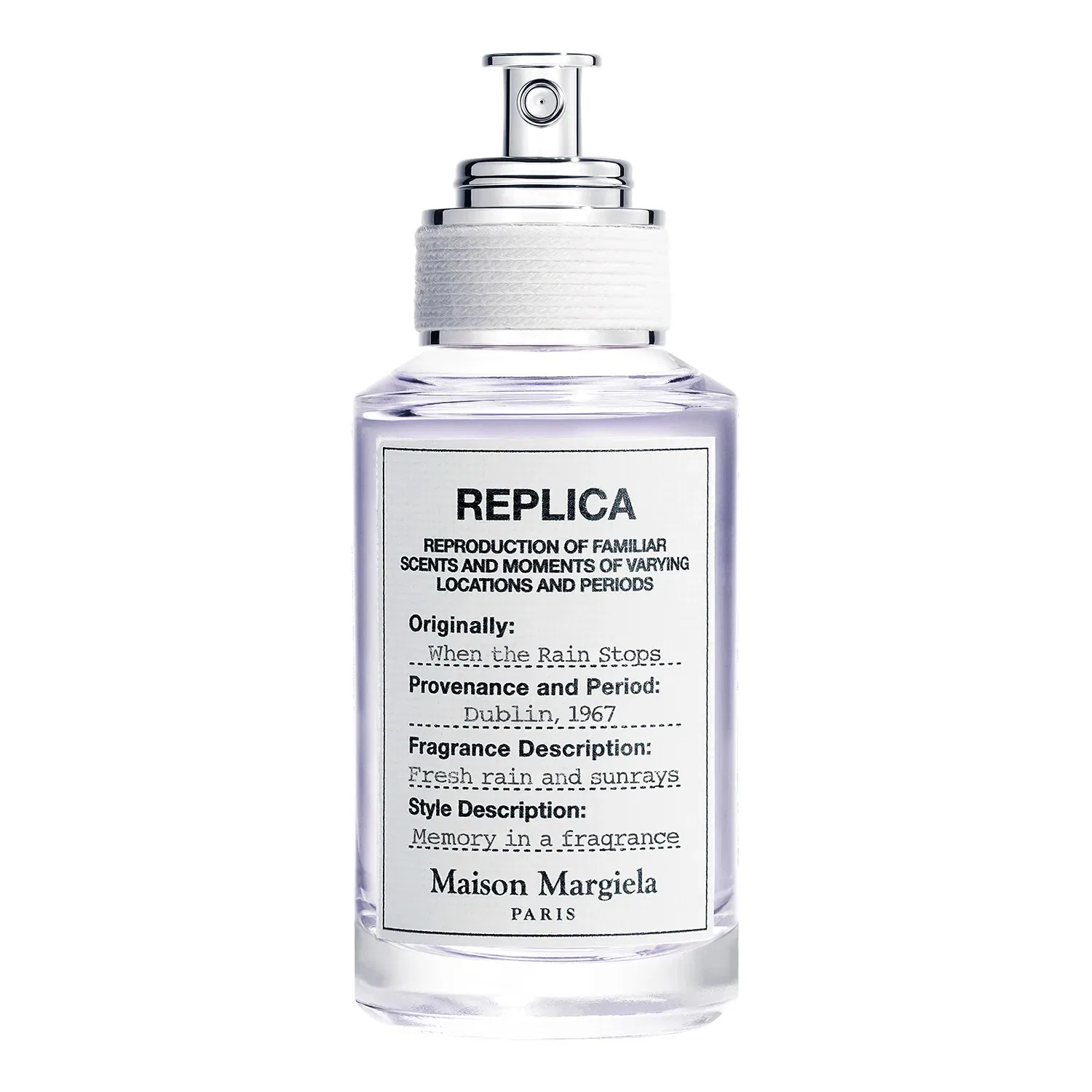 Парфюмерная вода Replica When The Rain Stops, 30 мл, MAISON MARGIELA