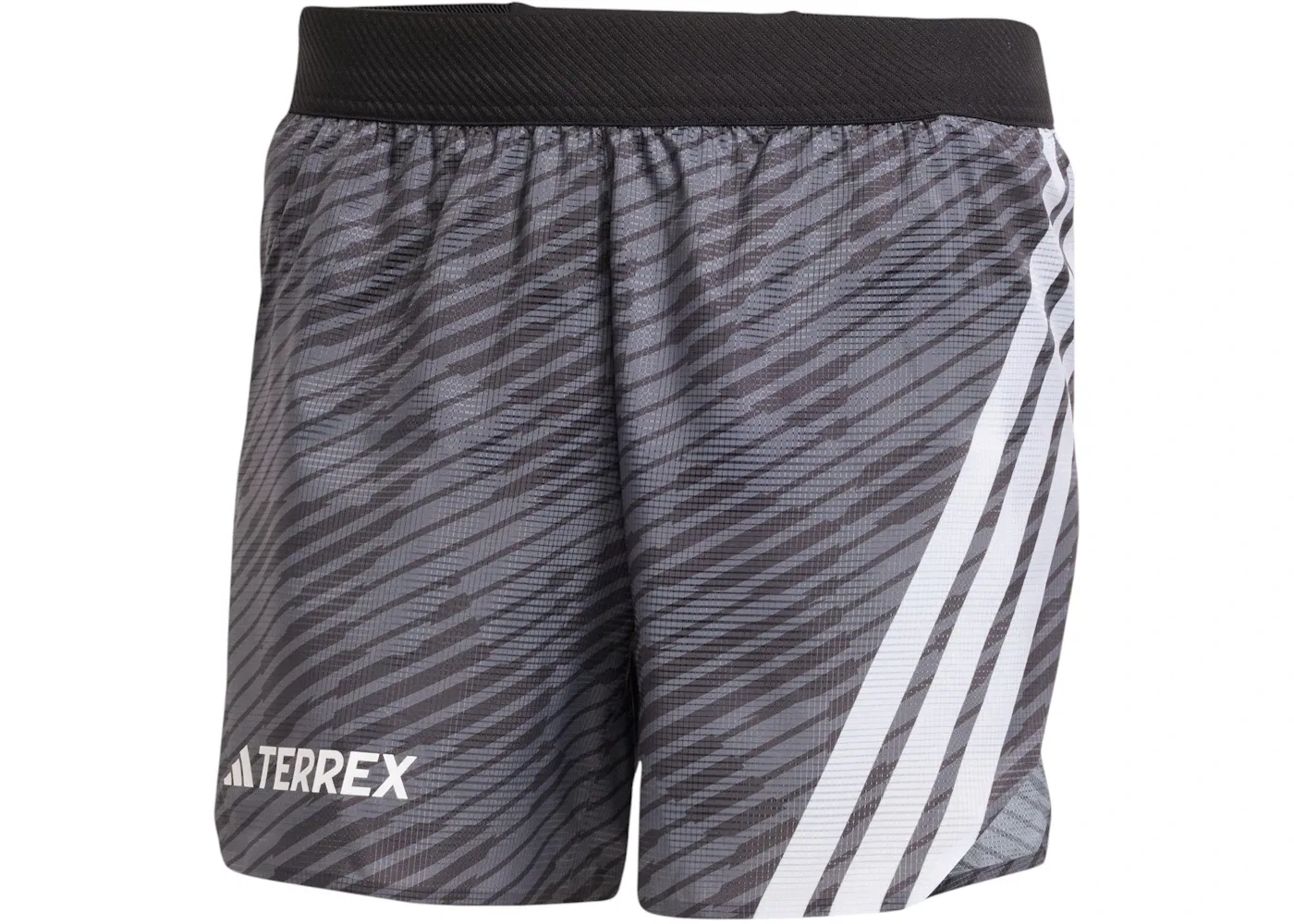 Мужские шорты с принтом Terrex Techrock Allover Print Adidas, черный