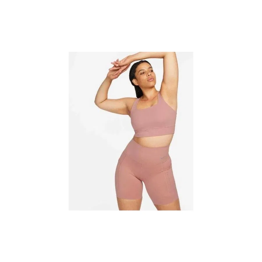 Женские шорты Nike Dri Fit Go Hr 8in Short DQ5923-618, Розовый — фото 3