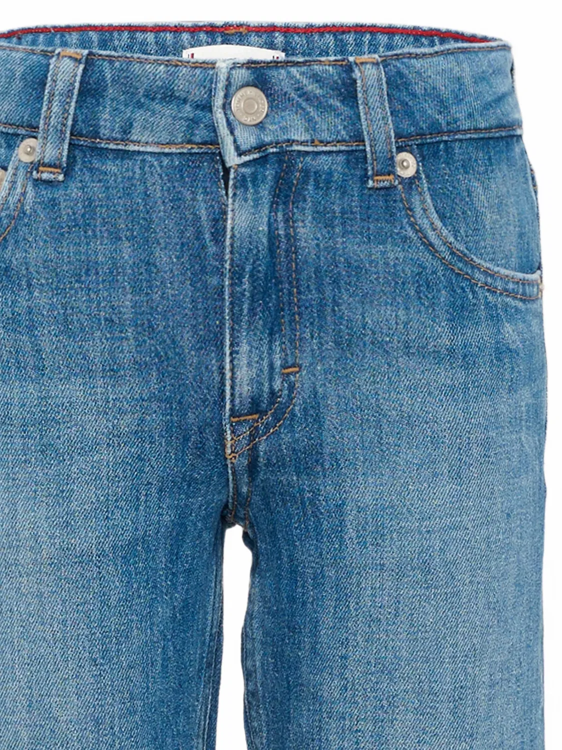 Прямые джинсы Tommy Hilfiger Junior, синий — фото 3