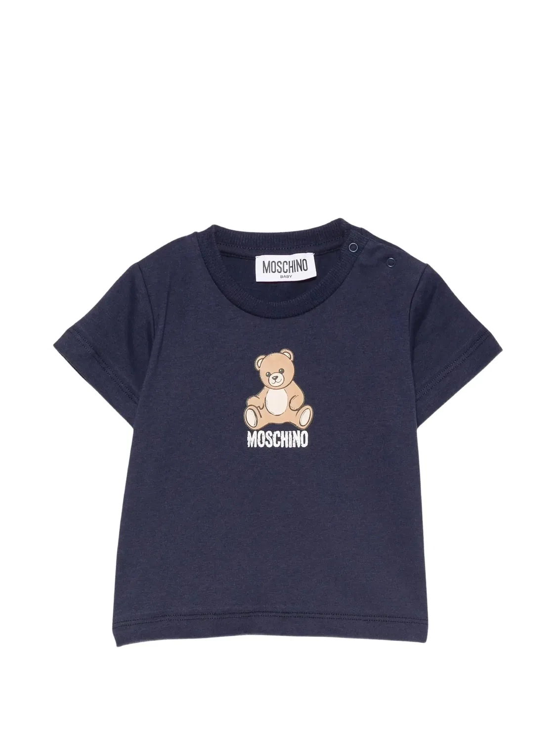 Футболка Teddy Bear Moschino Kids, синий