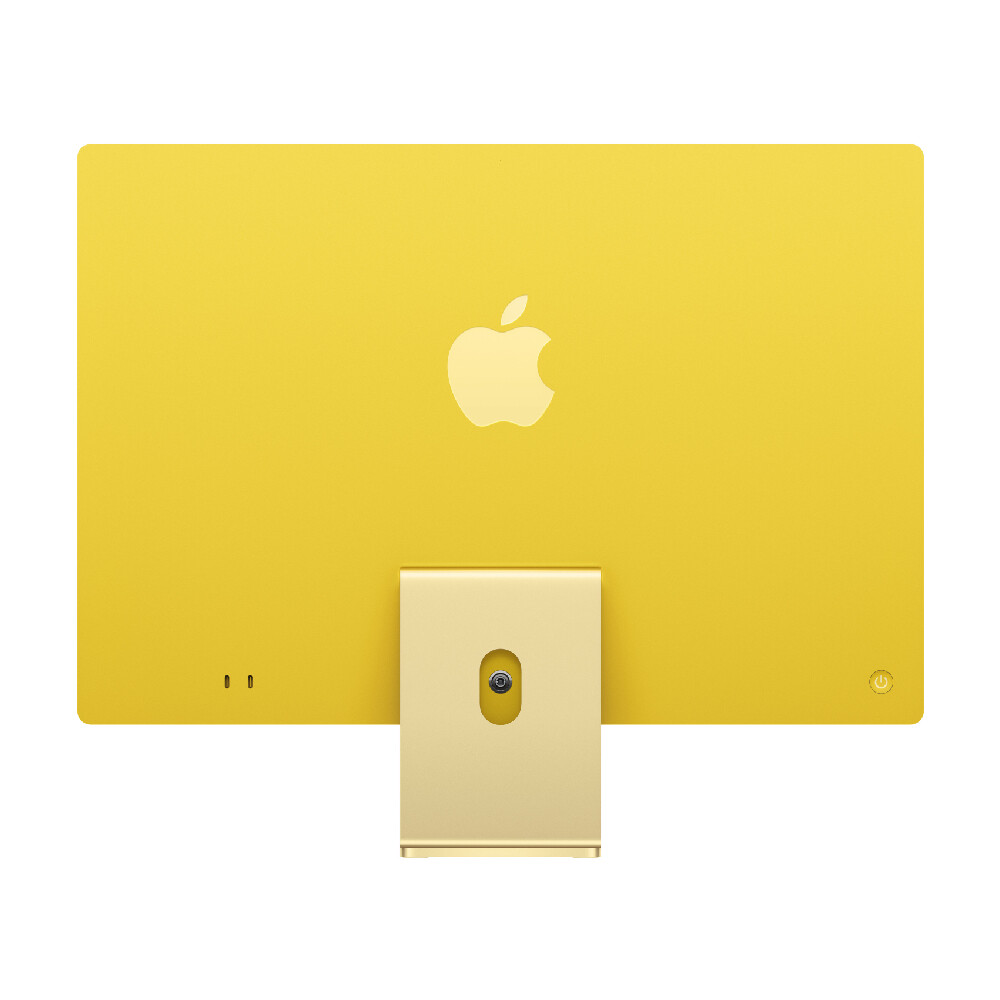 Моноблок Apple iMac 24'' М4 (2024), 8 CPU/8 GPU, 24 ГБ/512 ГБ, Gigabit Ethernet, Yellow, английская клавиатура — фото 2