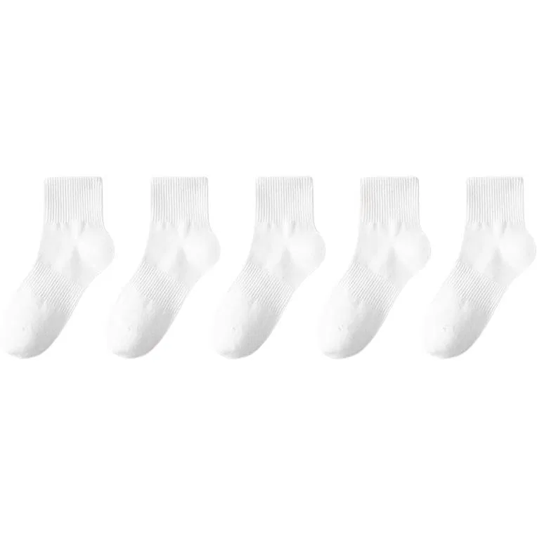 Детские носки-гольфы 5 пар DUSHILIREN, White