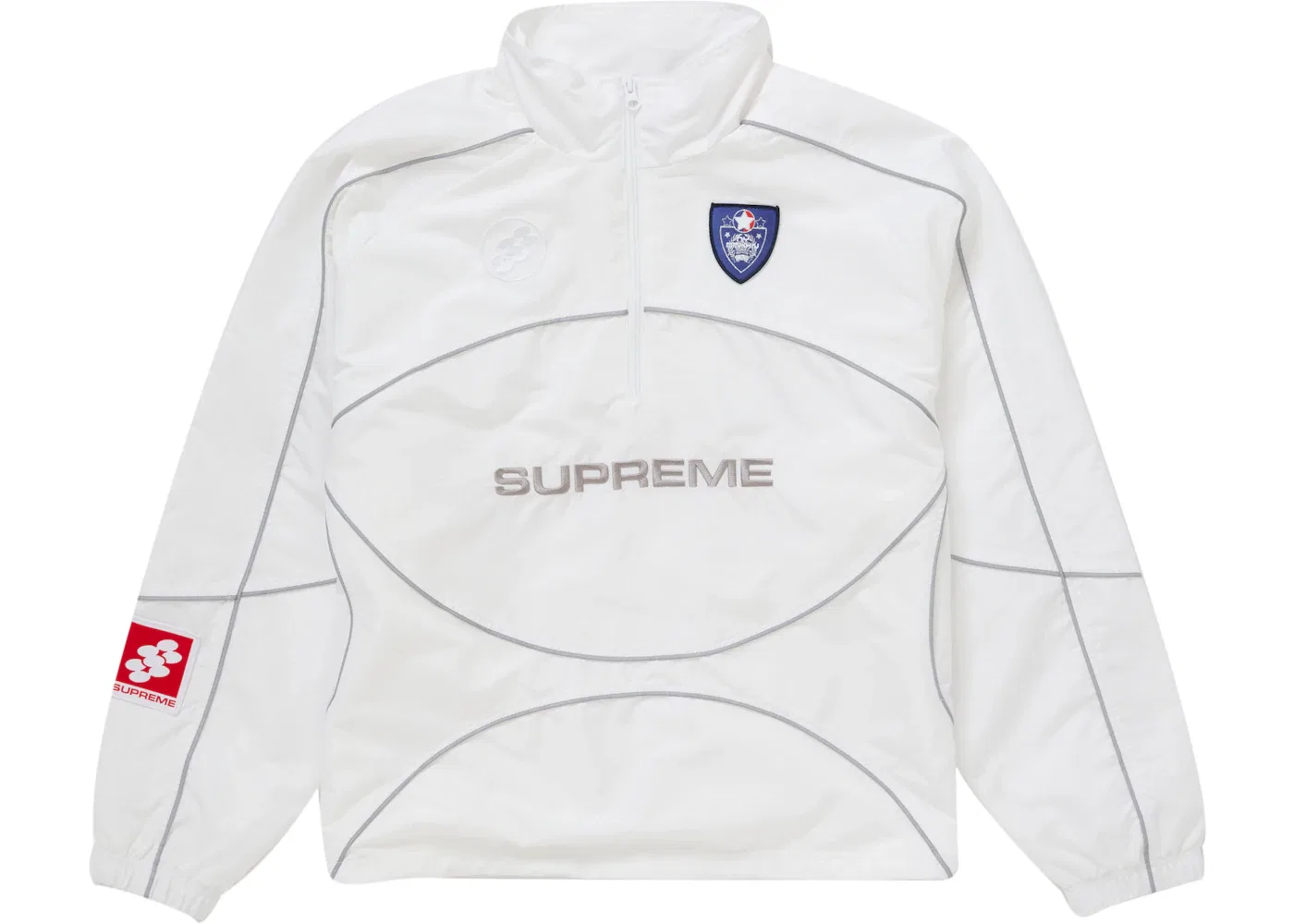Мужской свитшот с длинным рукавом Supreme, White