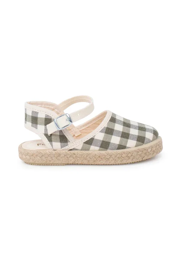 Туфли детские Checked Pisamonas verde oliva, зеленый