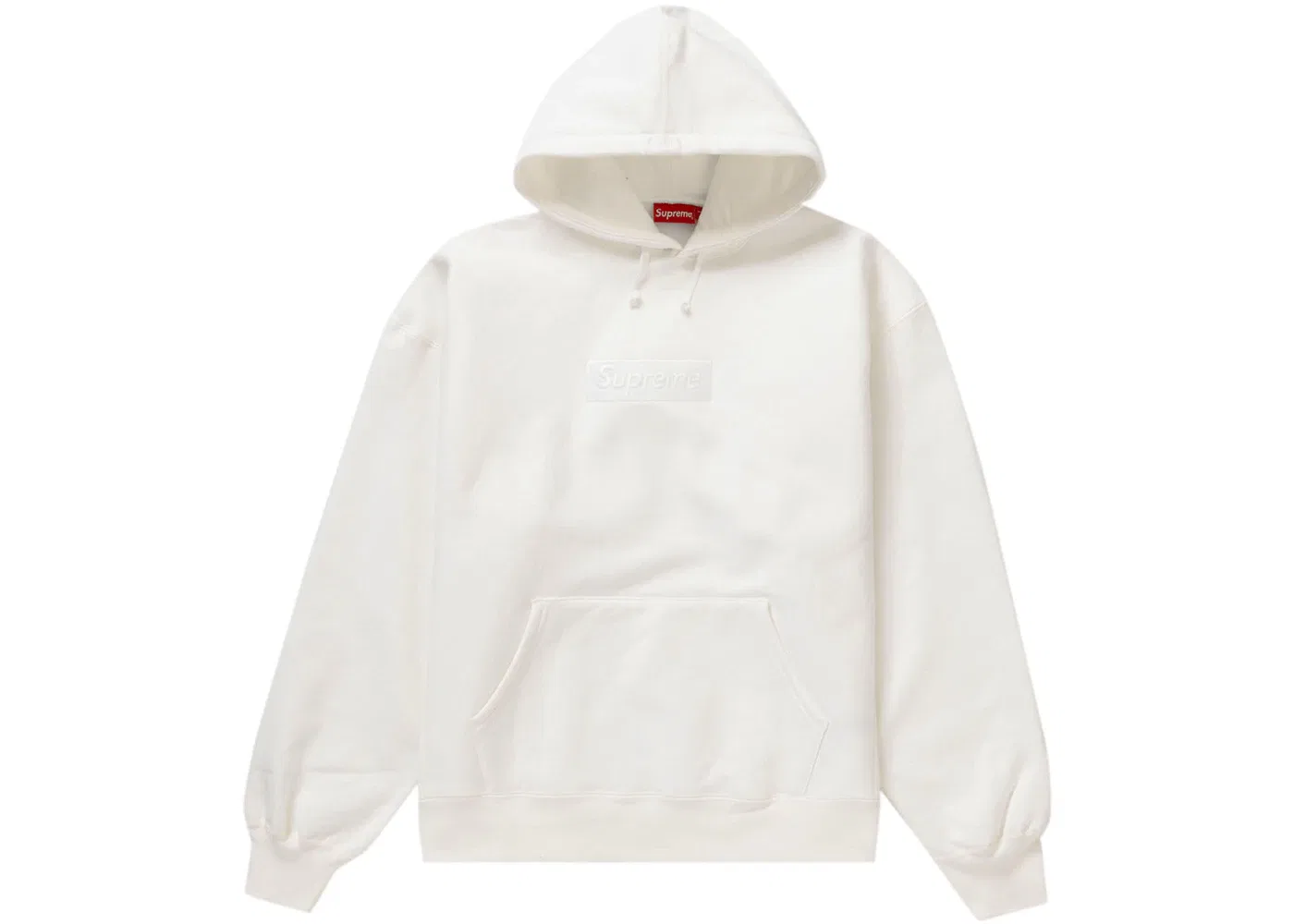 Мужской худи с принтом Supreme, White