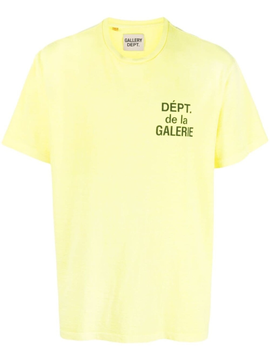 

GALLERY DEPT. футболка с логотипом, желтый