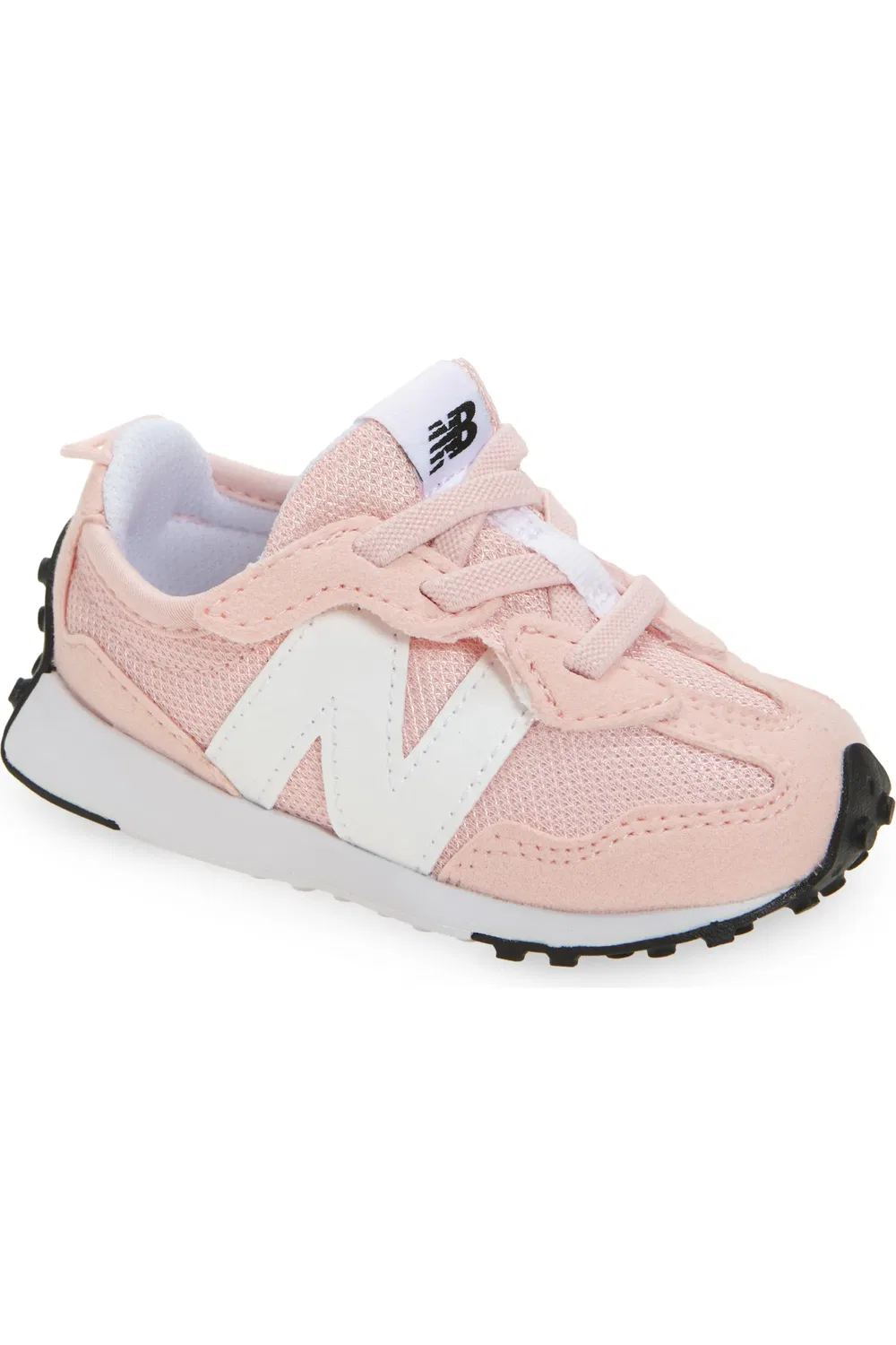 Кроссовки детские для первых шагов 327 New Balance, Pink Haze/White