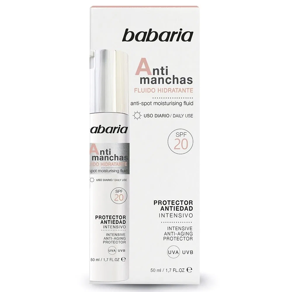 Лицо солнцезащитное флюид SPF 20 Babaria, 50 мл