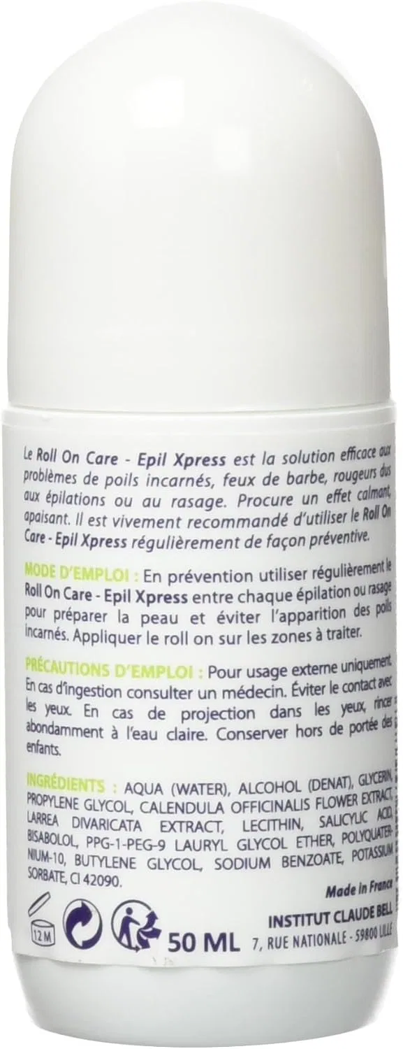 Гель от вросших волос Epil Xpress Roll-On, Institut CLAUDE BELL, 50 мл — фото 2