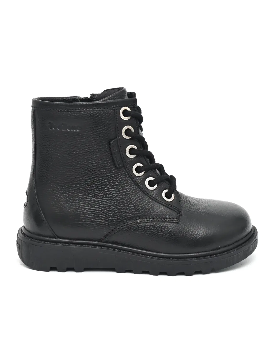 Детский кожаный ботильон Angel Toezone, Black