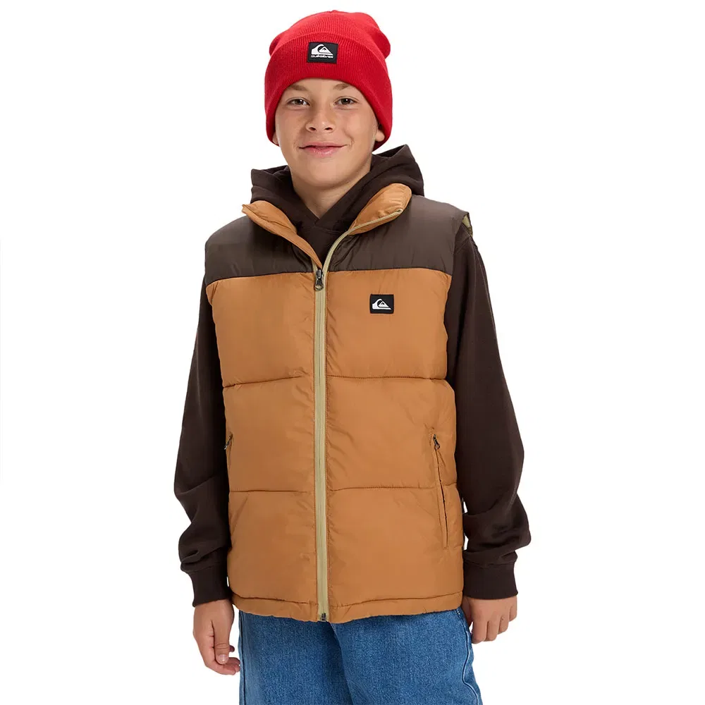 Жилет Cold Days Quiksilver, коричневый