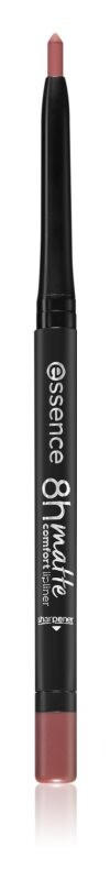 

Матовый карандаш для губ с точилкой Essence 8h Matte Comfort, оттенок 04 Rosy Nude 0,3 г