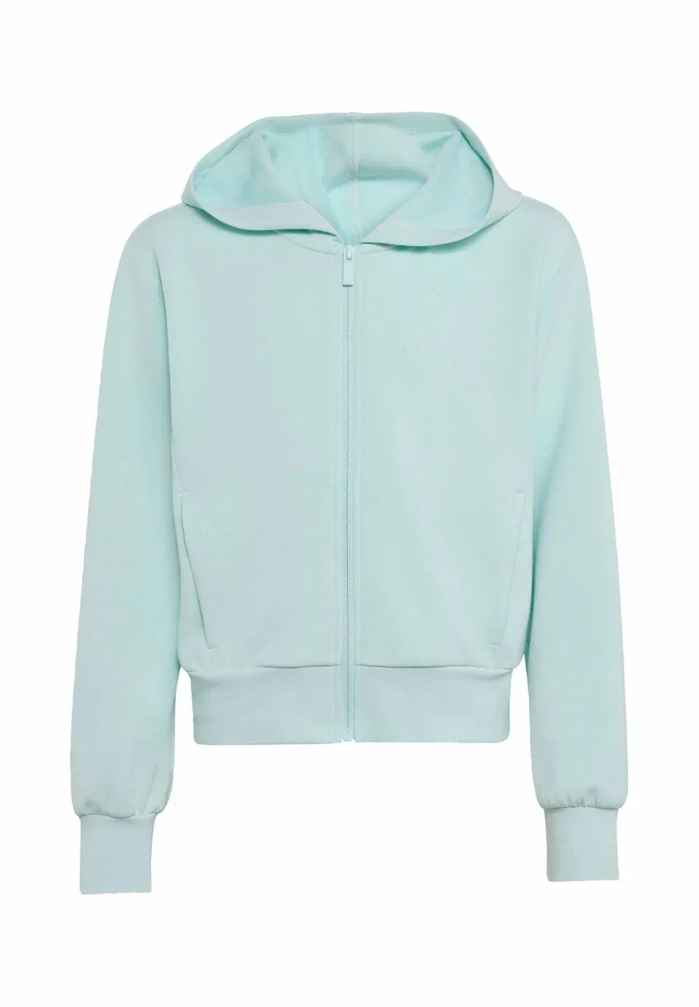 Детская толстовка Adidas на молнии - спортивная куртка-худи Adidas Sportswear, Halo Mint