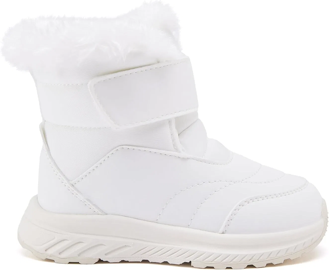 Детские зимние ботинки для снега с защитой от воды BMCiTYBM, White — фото 3