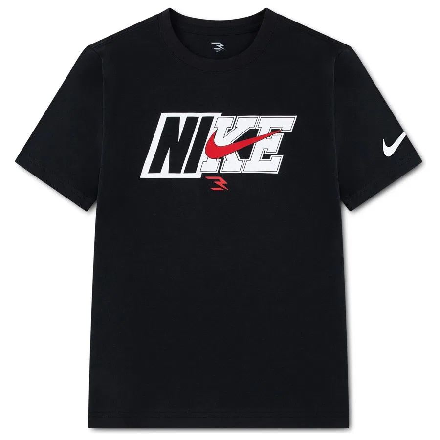 Детская футболка с длинным рукавом RWB Spliced Swoosh Tee Nike, Красный