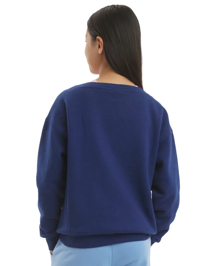 Свитшот с графическим принтом Crewneck Graphic Sweatshirt Champion, Purple Rose — фото 4