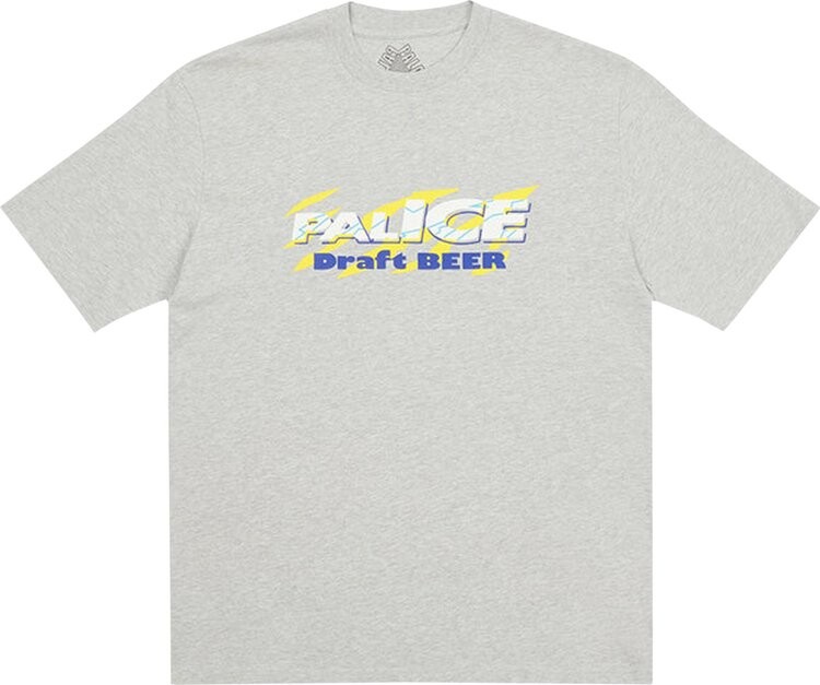 

Футболка Palace Light Beer T-Shirt 'Grey Marl', серый