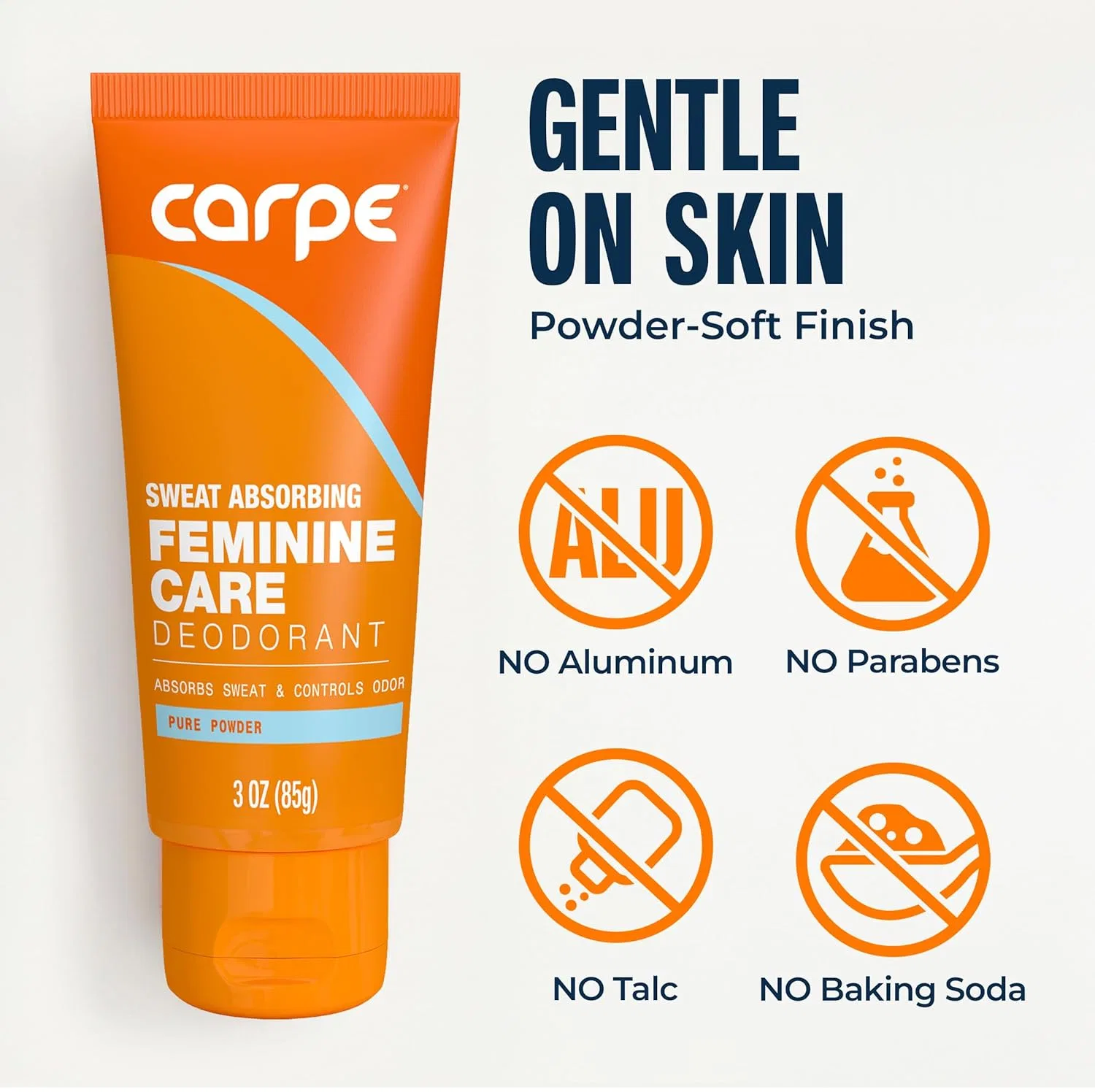 Дезодорант антиперспирант для женщин Carpe Feminine Care, 5 шт, 88 мл, Fresh — фото 3