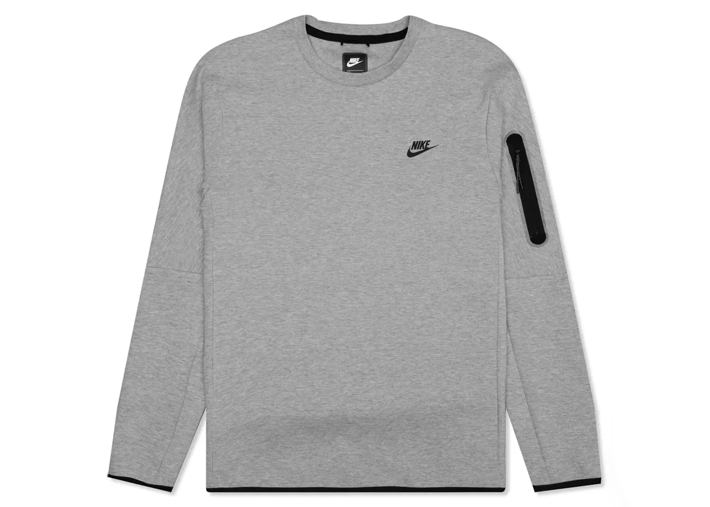 Мужской свитшот из флиса Tech Fleece Nike, Dark Grey Heather