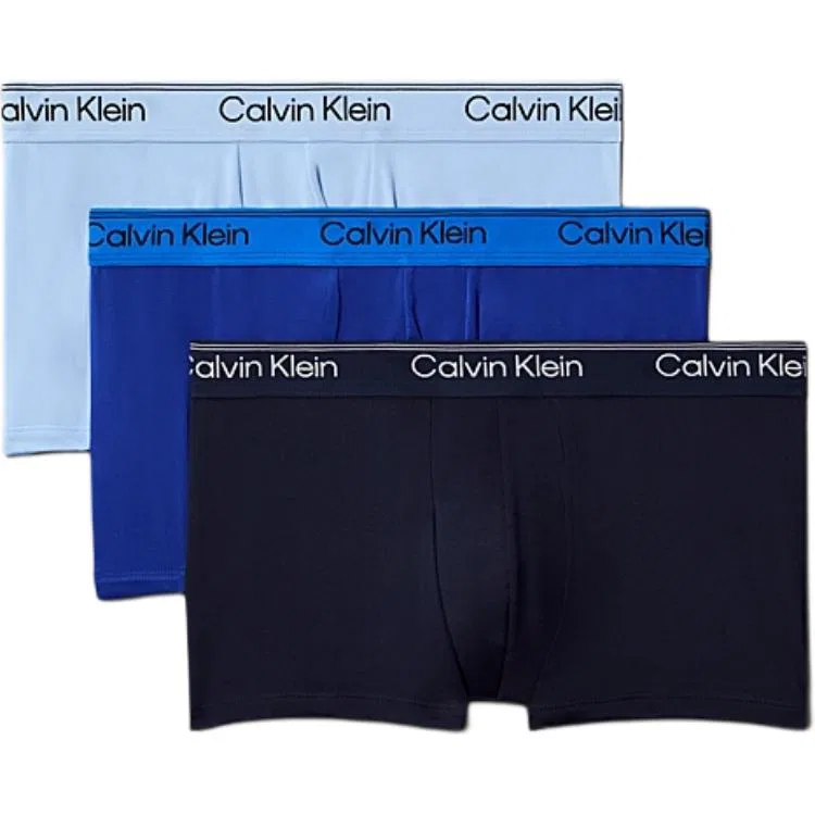 Мужские боксеры трусы Calvin Klein, 3 Pack (Blue)