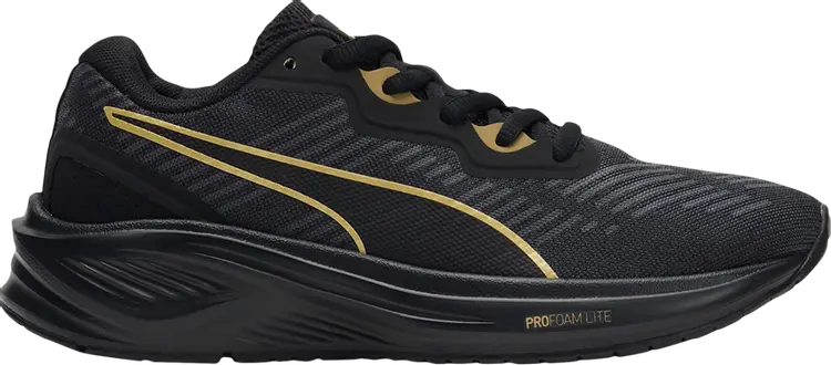 

Кроссовки Puma Aviator ProFoam Sky Big Kid Black Team Gold, черный, Черный;серый, Кроссовки Puma Aviator ProFoam Sky Big Kid Black Team Gold, черный