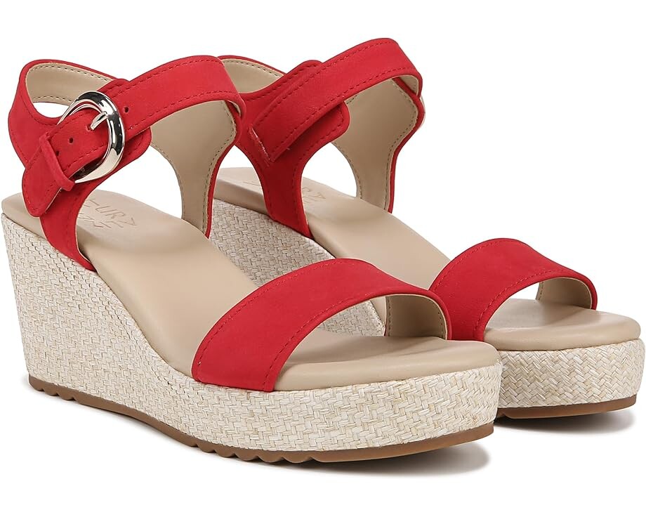 

Туфли Naturalizer Stella Ankle Straps, цвет Crantini Red Nubuck