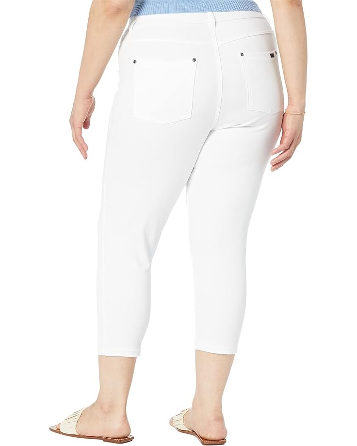 

Джинсы HUE Plus Size High-Rise Ultra Soft Denim Capris, белый