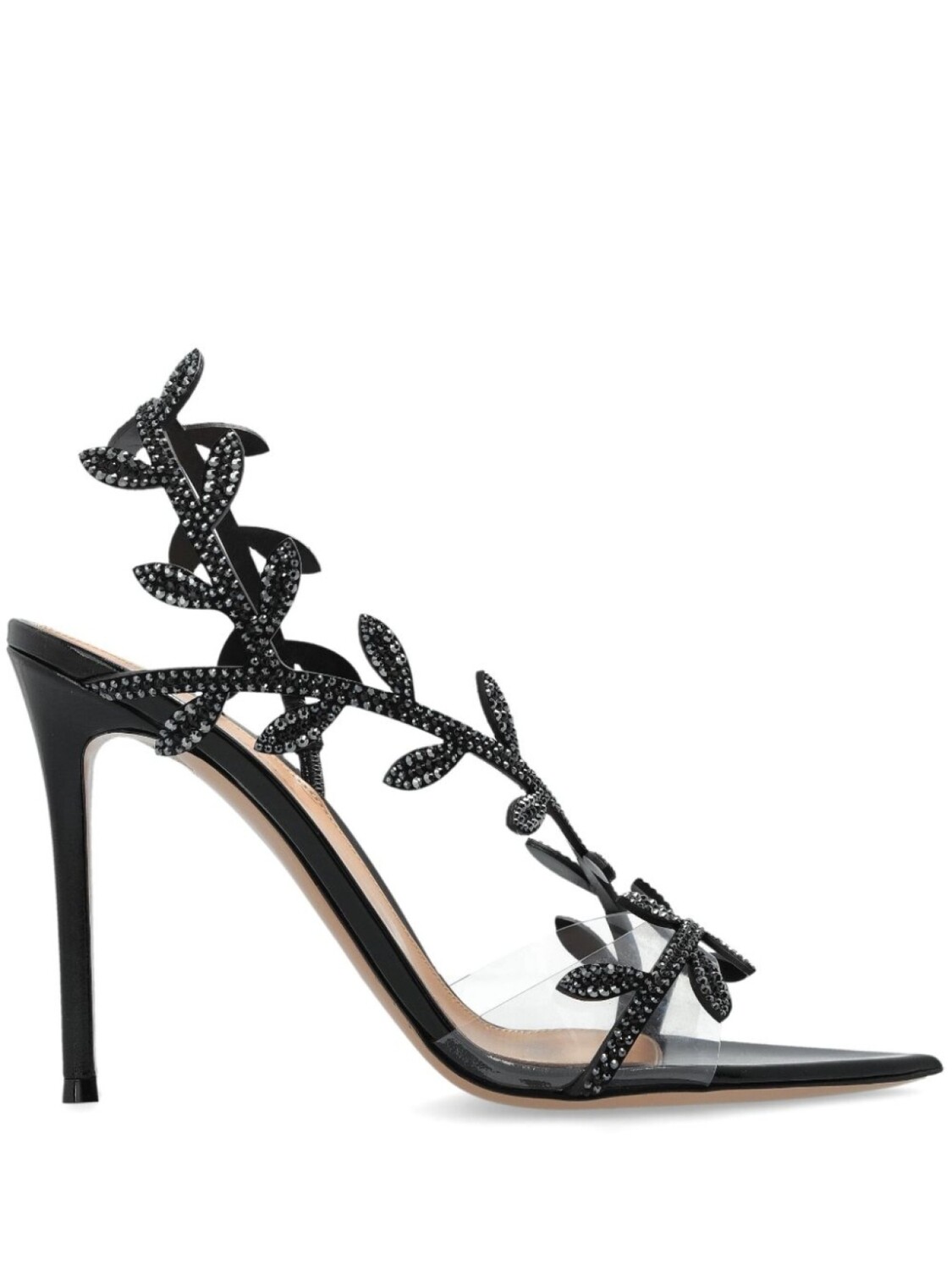 Сандалии Flavia из кожи 105 мм Gianvito Rossi, черный