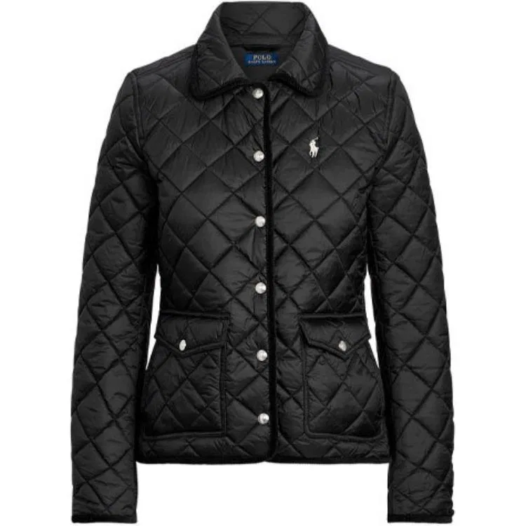 Пуховик прямой посадки Polo Ralph Lauren, Black