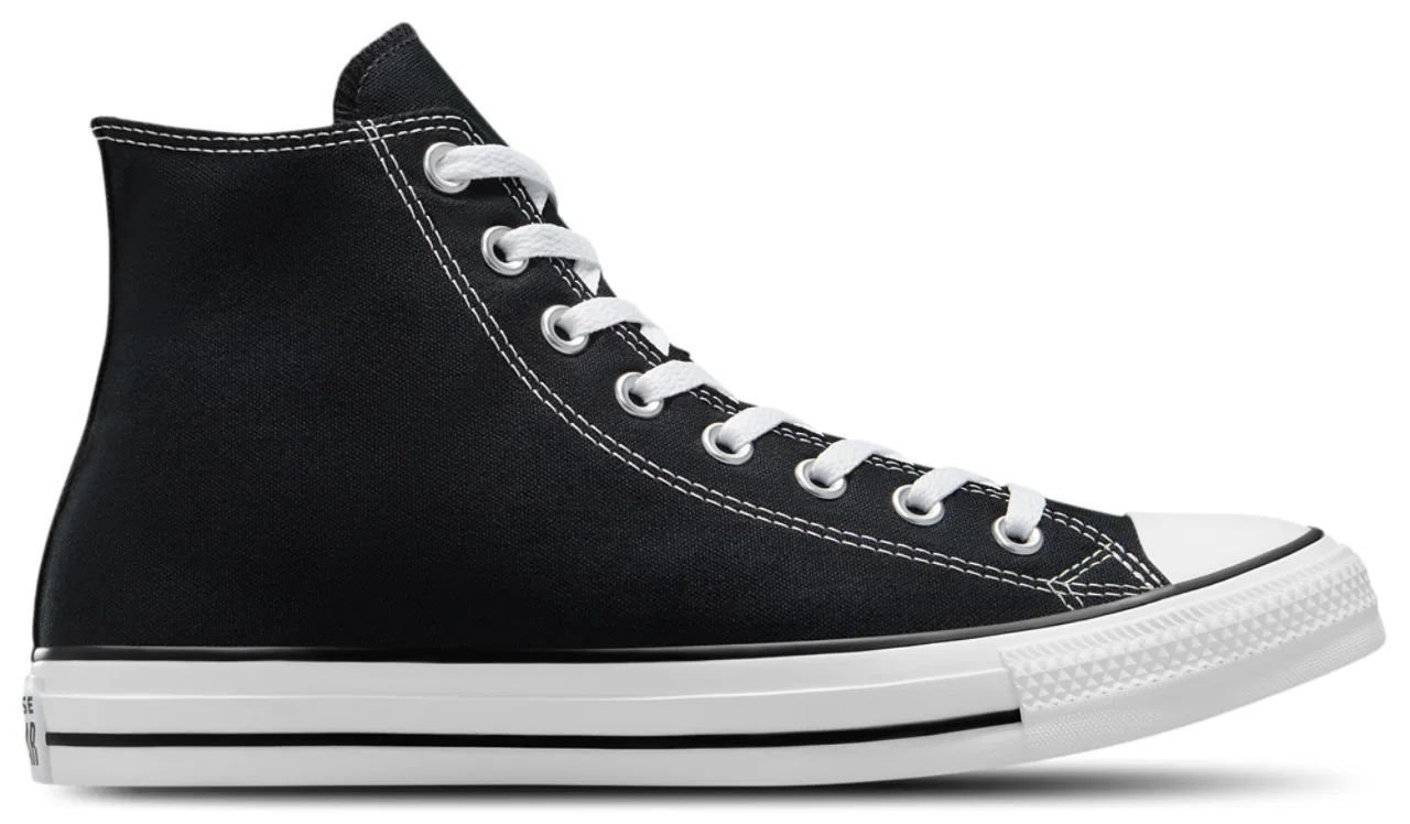 Кроссовки для мальчиков All Star High Top Converse, черный/белый — фото 4
