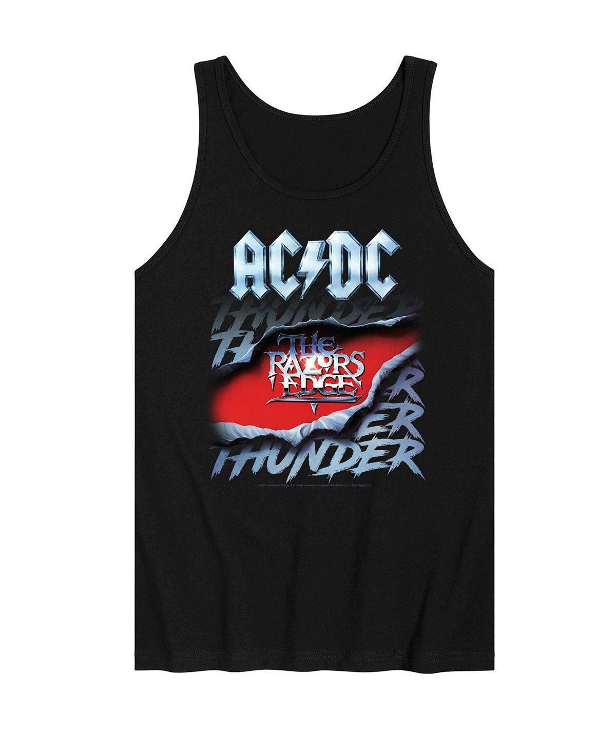 

Мужская майка acdc thunder AIRWAVES, черный
