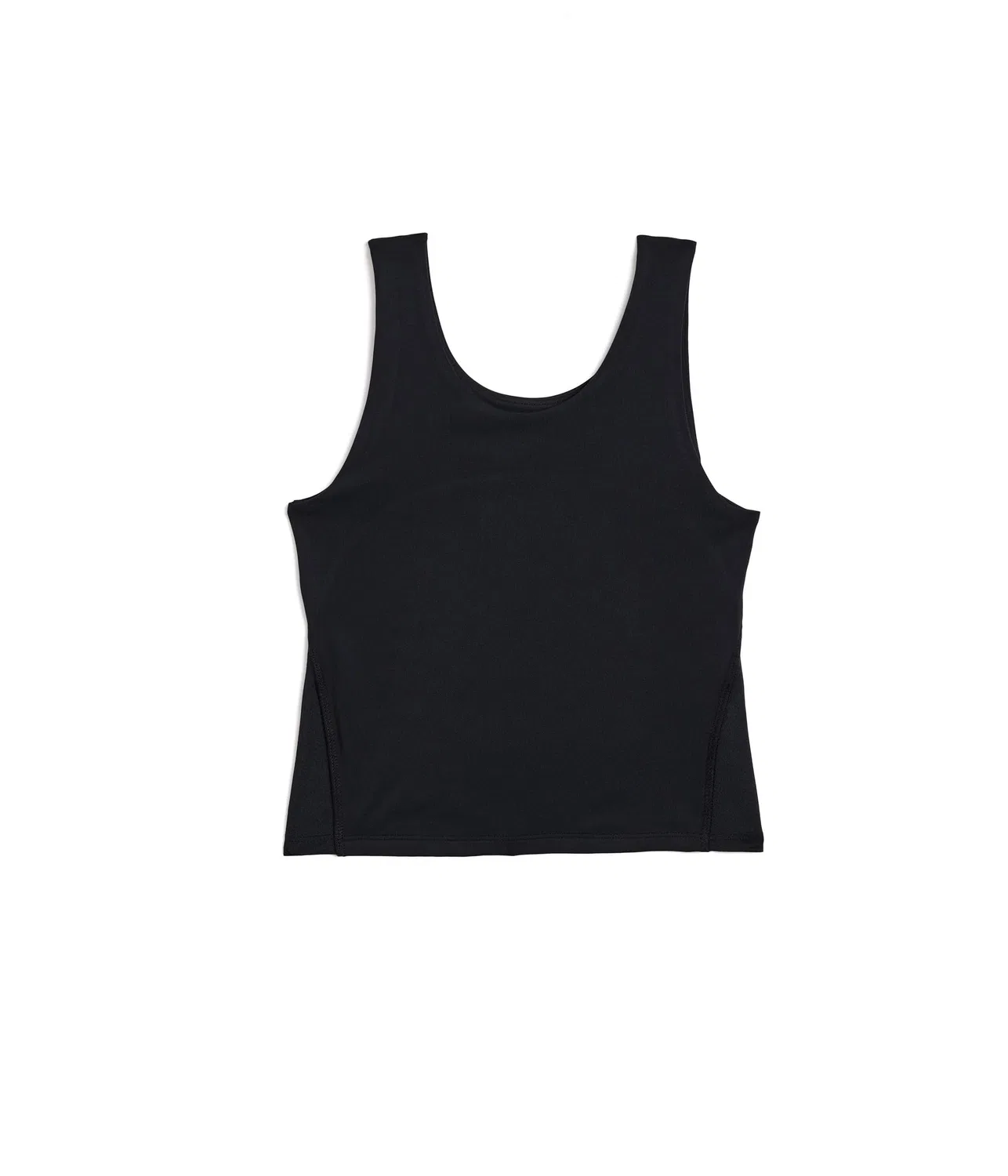 Топ-кроп YPB Cropped Active Tank (для маленьких и больших детей) Abercrombie Kids, Black Beauty