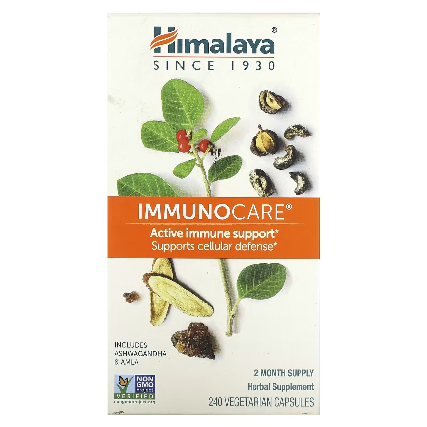 

Добавка Himalaya ImmunoCare, 240 вегетарианских капсул