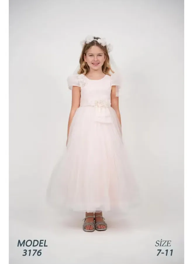 Платье с изящным силуэтом Grace Via Bambino, светло-розовый