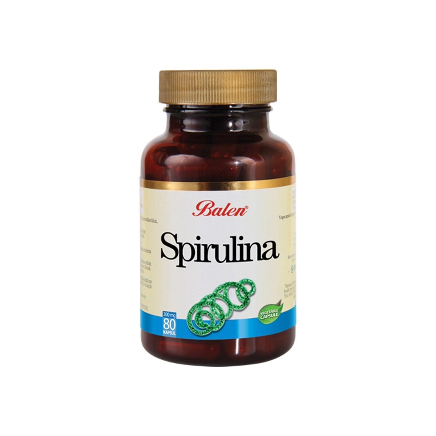 

Добавка Balen Spirulina 375 мг, 80 капсул