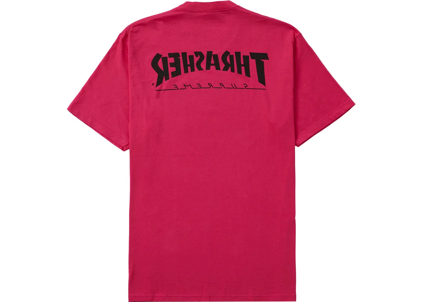 Мужская футболка с принтом Supreme Thrasher Game Tee, Pink — фото 2