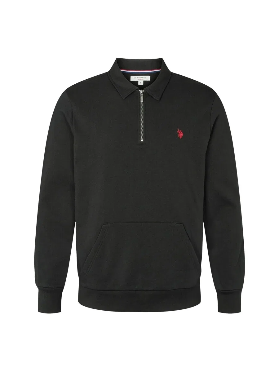 Свитер U.S. Polo Assn. 'UMTheodor' черного цвета
