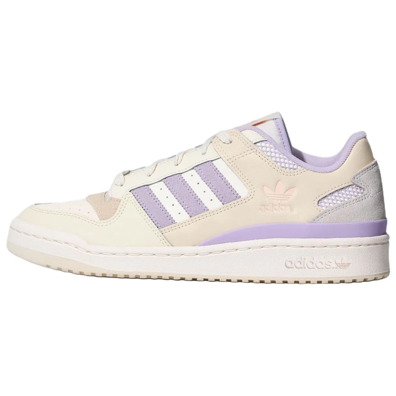 Кеды для детей Adidas Originals FORUM CL, Jade White/Light Purple/Wonder White