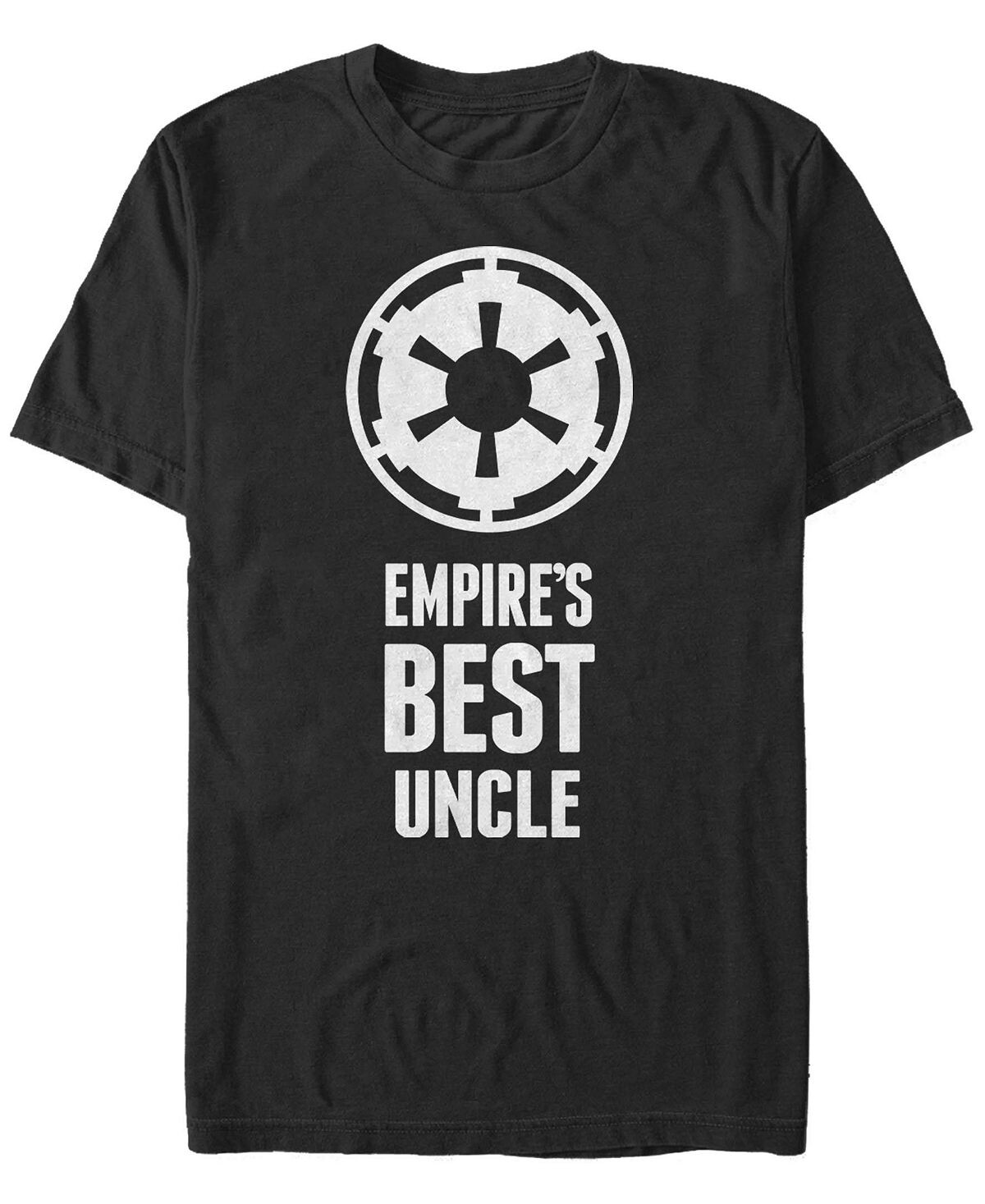 

Мужская футболка empire's best uncle с круглым вырезом и короткими рукавами Fifth Sun, черный