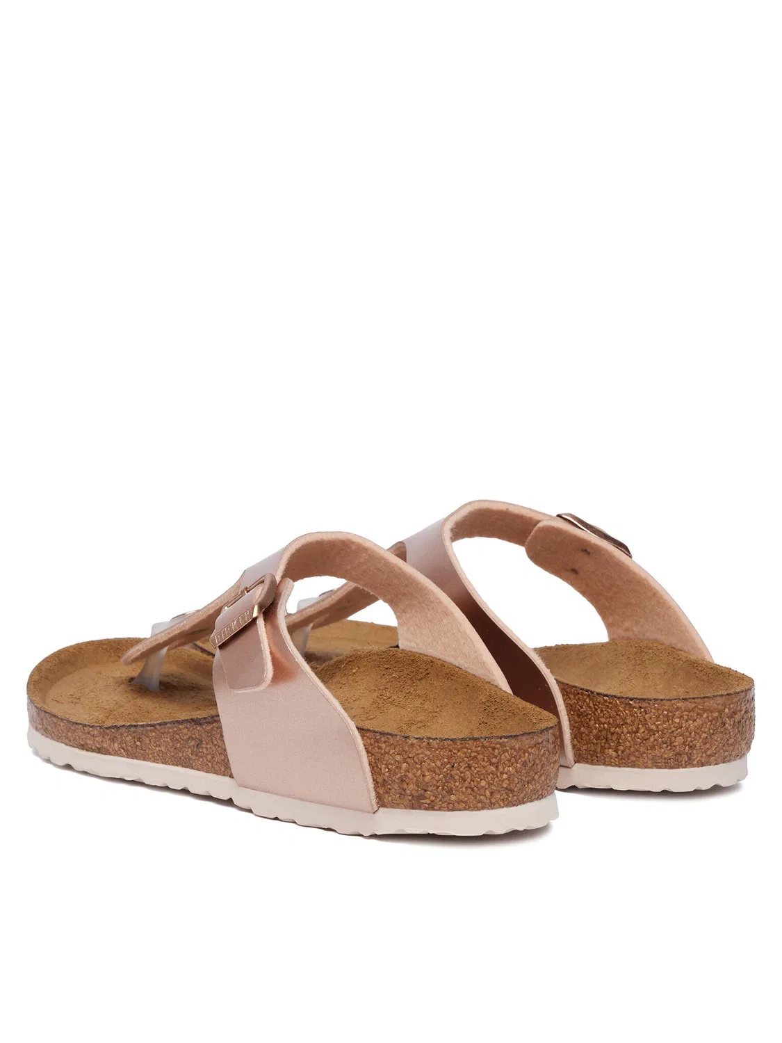 Вьетнамки для девочки Gizeh Birkenstock, розовое золото — фото 3