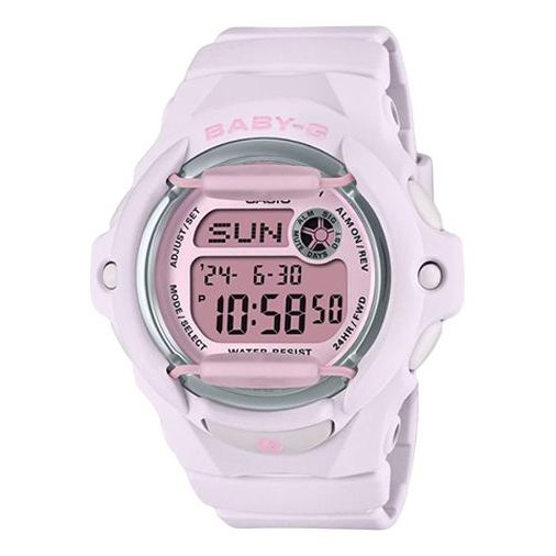 

Часы baby-g digital 'pale pink' Casio, розовый