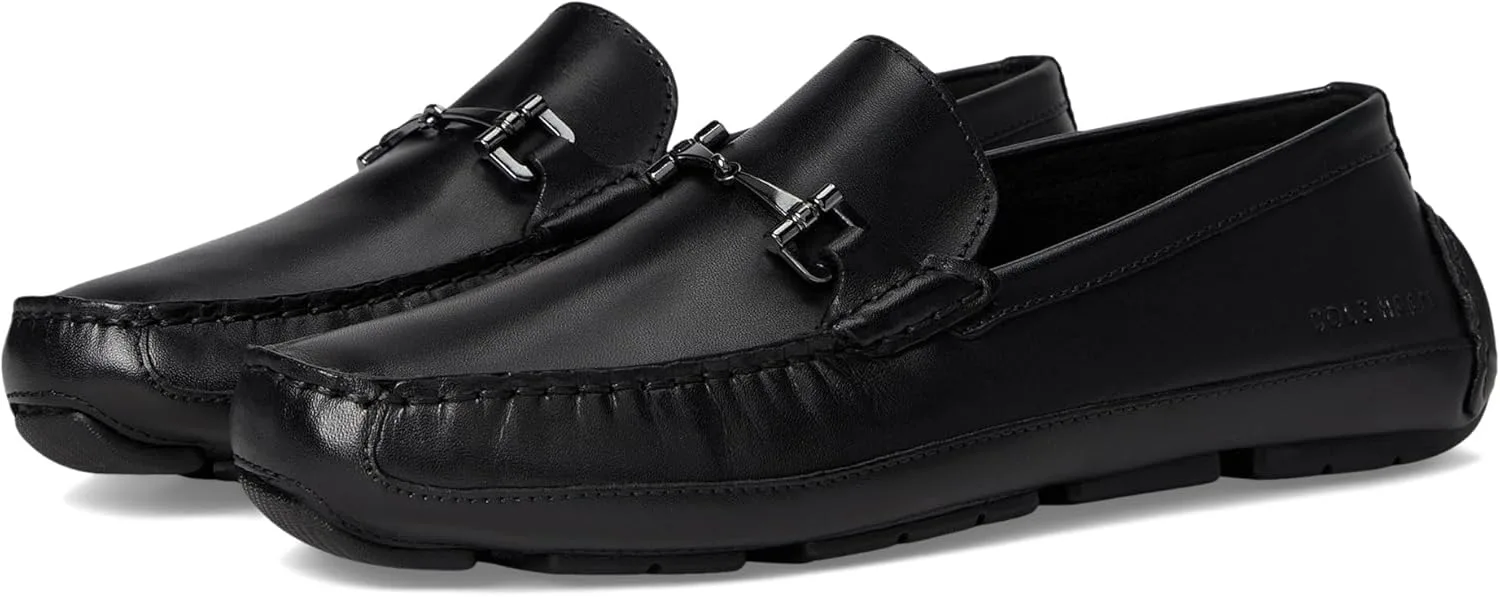 Мужские лоферы Cole Haan Wyatt Bit Driver, черный — фото 2