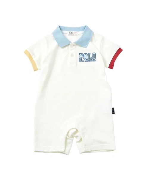 Комбинезон POLO BCS с коротким рукавом и цветными блоками — фото 2