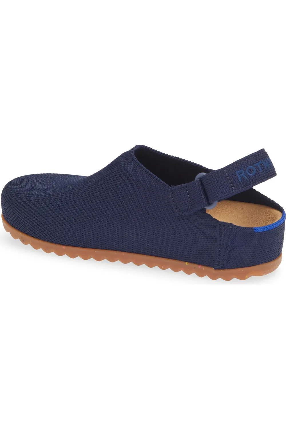 Детские сабо на регулируемом ремешке The Kids' Clog Rothy's, Deep Navy — фото 2