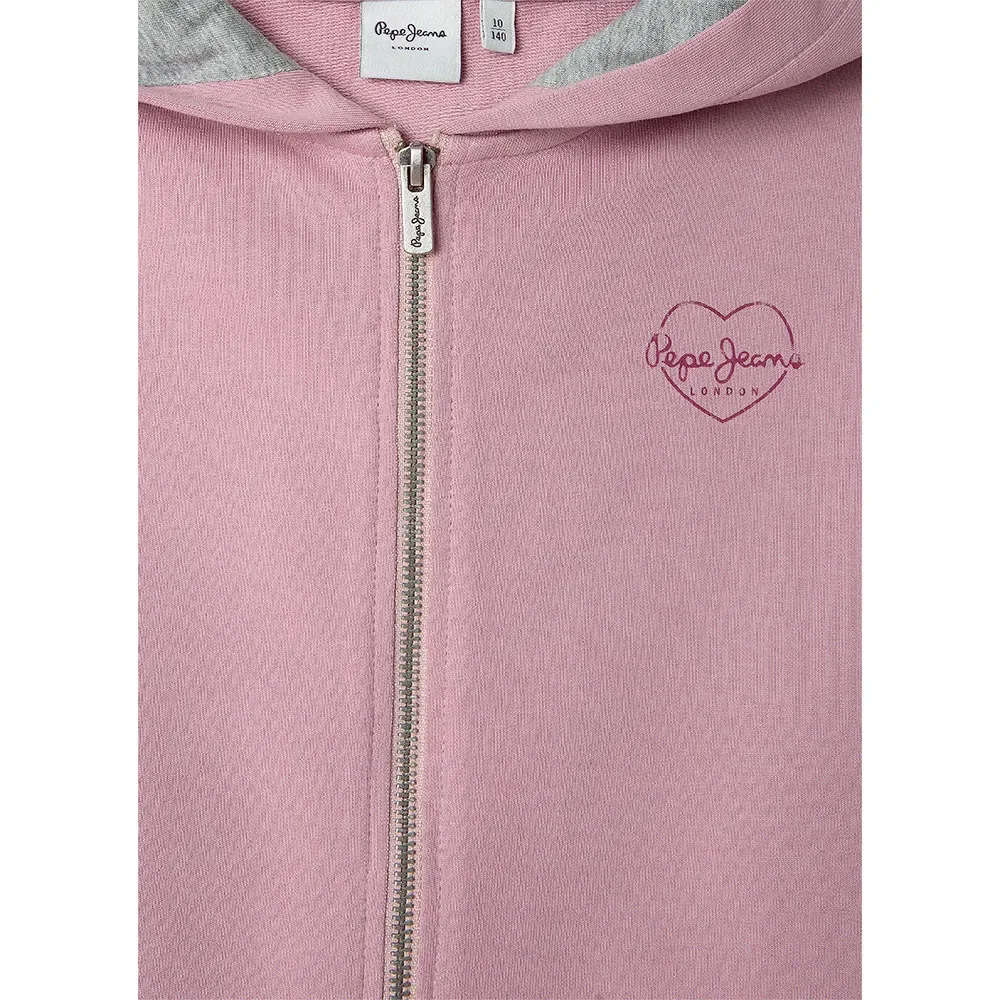Свитшот Avy Pepe Jeans, розовый — фото 3